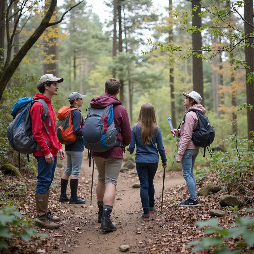 Community event and hiking workshop