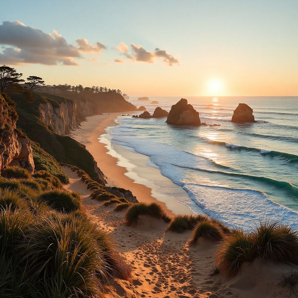 Coastal Sunrise Beach Trail
